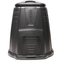 None Ecomax Black Compost Bin - 220L