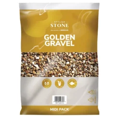 Stylish Stone Golden Gravel - Midi Pack - 9kg -Garden & Outdoor Store 12808146 1904902947173521