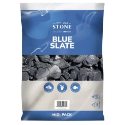 Stylish Stone Blue Slate 20mm - Midi Pack - 9kg -Garden & Outdoor Store 12808153 1874902947198100
