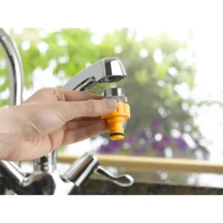 Hozelock Indoor Threaded Tap - Male -Garden & Outdoor Store 12808387 9664833204275088