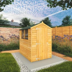 Mercia 6x4ft Overlap Apex Shed -Garden & Outdoor Store 12809170 9605047800639207