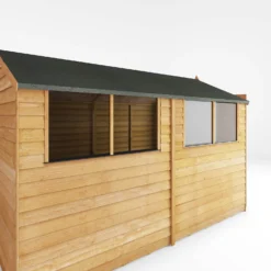 Mercia 10 X 6ft Overlap Double Door Apex Shed 14 Mercia 10 X 6ft Overlap Double Door Apex Shed -Garden & Outdoor Store 12809172 6515051417120007