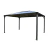 Palram - Canopia Martinique 4300 Garden Gazebo Grey Bronze