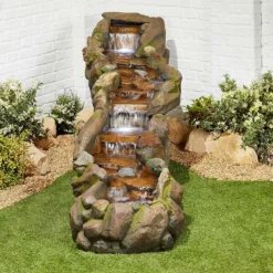 Stylish Fountains Bustling Waters Including LED Lights 9 Stylish Fountains Bustling Waters Including LED Lights -Garden & Outdoor Store 12814089 1844957312425579