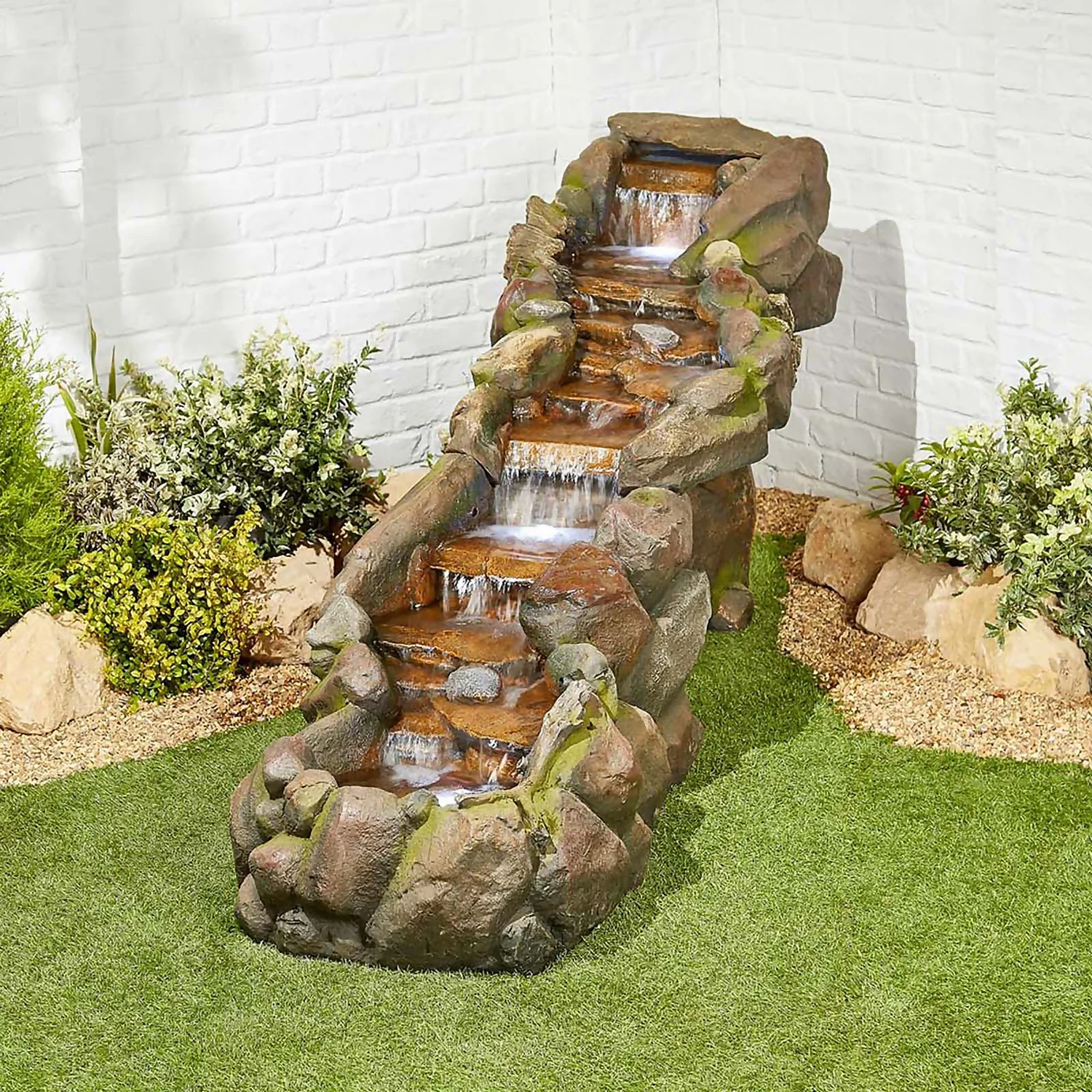 Stylish Fountains Bustling Waters Including LED Lights 3 Stylish Fountains Bustling Waters Including LED Lights - Image 3