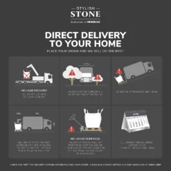 Stylish Stone Premium Alpine White Chippings - Bulk Bag 750 Kg -Garden & Outdoor Store 12816991 1434931960482170