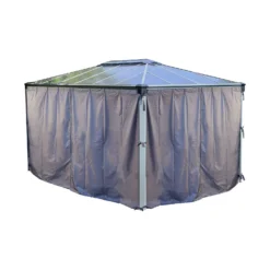 Palram - Canopia Martinique 4300 Garden Gazebo Curtain Set 6 Palram - Canopia Martinique 4300 Garden Gazebo Curtain Set -Garden & Outdoor Store 12817222 1564843390151520
