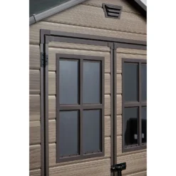 Keter Scala 6 X 8ft Outdoor Garden Apex Storage Shed - Brown -Garden & Outdoor Store 12820748 1894909431068058
