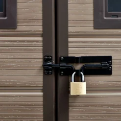 Keter Scala 6 X 8ft Outdoor Garden Apex Storage Shed - Brown -Garden & Outdoor Store 12820748 7024909430978295