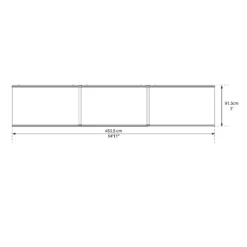 Palram - Canopia Canopy Aquila 4500 Grey Clear -Garden & Outdoor Store 12821839 6394833199766949