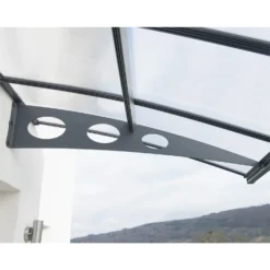 Palram - Canopia Canopy Herald 4460 Grey Clear -Garden & Outdoor Store 12821845 1474833173686092