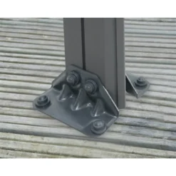 Palram - Canopia Milano 3000 Garden Gazebo Grey Bronze -Garden & Outdoor Store 12821927 1744833174025515