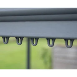 Palram - Canopia Milano 4300 Garden Gazebo Grey Bronze -Garden & Outdoor Store 12821928 3634833173472855