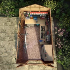 Mercia 10 X 6ft Overlap Apex Shed - Incl. Installation -Garden & Outdoor Store 12822308 1415051417023590