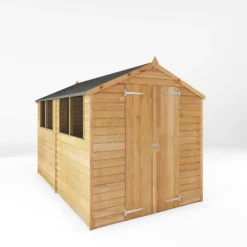 Mercia 10 X 6ft Overlap Apex Shed - Incl. Installation