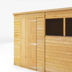 Mercia 8 X 6ft Overlap Pent Shed - Incl. Installation -Garden & Outdoor Store 12822313 5024976247601440