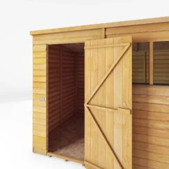 Mercia 8 X 6ft Overlap Pent Shed - Incl. Installation -Garden & Outdoor Store 12822313 8854976247721053