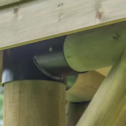 Forest (Installation Included) Thatch Roof Furnished Gazebo - 3m - Green -Garden & Outdoor Store 12823705 1684833217565217