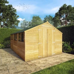 Mercia 15 X 10ft Overlap Apex Shed - Incl. Installation -Garden & Outdoor Store 12825397 5625047800682635