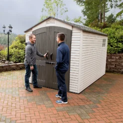 Lifetime 7 X 12ft Outdoor Storage Shed -Garden & Outdoor Store 12826345 2105012584202436