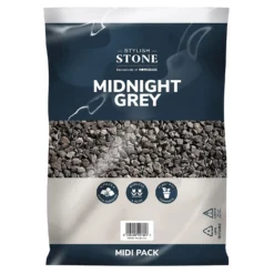 Stylish Stone Midnight Grey - Midi Pack - 9kg -Garden & Outdoor Store 12826536 6444902951245481