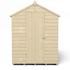 Forest 7 X 5ft Overlap Pressure Treated Apex Shed -Garden & Outdoor Store 12833286 7164833201219759