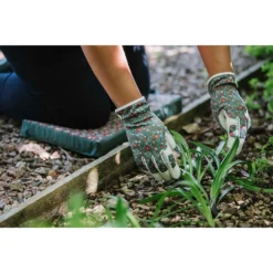 Westland Premium Leather Gloves Flower - Medium -Garden & Outdoor Store 12835713 5695012509194000