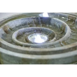 Stylish Fountains Fossil Water Feature Incl LEDS -Garden & Outdoor Store 12836974 1054833171613353
