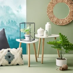 Large Artificial Plant With White Pot -Garden & Outdoor Store 12837623 8584832986486617