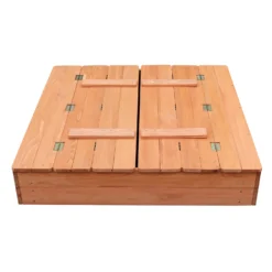 None Sand Pit With Seating And Cover -Garden & Outdoor Store 12841983 1674833225821745