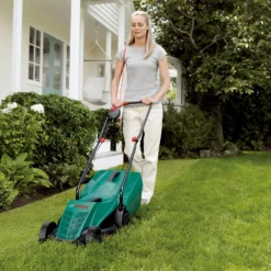 Bosch 1200W Rotak 32-12 Electric Lawn Mower - 32cm -Garden & Outdoor Store 12875195 3525028915658608
