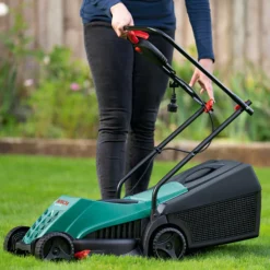 Bosch 1200W Rotak 32-12 Electric Lawn Mower - 32cm -Garden & Outdoor Store 12875195 8975028915682314