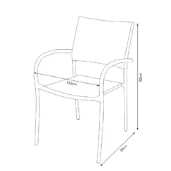 Bambrick 4 Seater Garden Dining Set -Garden & Outdoor Store 12881495 5284948030818426