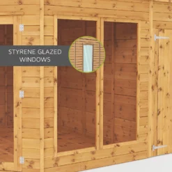 Country Living Hawksworth 8 X 8ft Summerhouse Painted + Installation - Thorpe Towers -Garden & Outdoor Store 12881630 2025025527264376