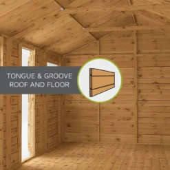 Country Living Hawksworth 8 X 8ft Summerhouse Painted + Installation - Thorpe Towers -Garden & Outdoor Store 12881630 3695025527330688