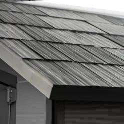 Keter Premier 7 X 7ft Outdoor Garden Apex Storage Shed - Grey -Garden & Outdoor Store 12882034 2025036180543151