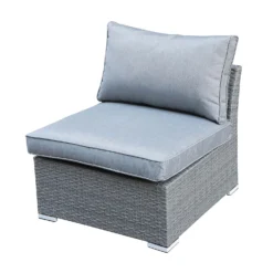 Bambrick 6 Seater Grey Rattan Garden Sofa Set -Garden & Outdoor Store 12882317 9734931176981203