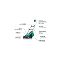 Bosch 1400W Rotak 37-14 Electric Lawn Mower - 37cm 7 Bosch 1400W Rotak 37-14 Electric Lawn Mower - 37cm -Garden & Outdoor Store 12883599 1924843325901372