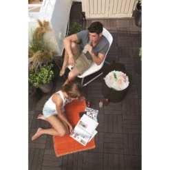Keter Cool Stool Outdoor Ice Cooler Table 39L - Graphite -Garden & Outdoor Store 12884590 1214843404720105