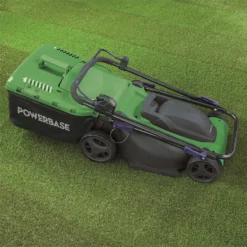 Powerbase 1600W Electric Lawn Mower - 37cm -Garden & Outdoor Store 12885496 4124843578838377