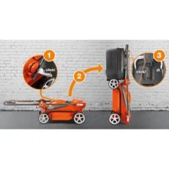 Flymo 1400W EasiStore 340R Electric Lawn Mower - 34cm -Garden & Outdoor Store 12885911 5034846175207487