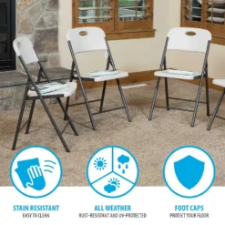Lifetime Blow Moulded Folding Chair -Garden & Outdoor Store 12886299 3054913634232371