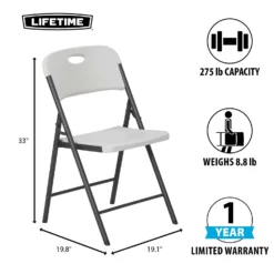 Lifetime Blow Moulded Folding Chair -Garden & Outdoor Store 12886299 4034913634147015