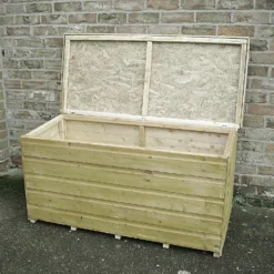 Shire Tongue & Groove Wooden Storage Box - 4x2ft -Garden & Outdoor Store 12887189 8334851576604755
