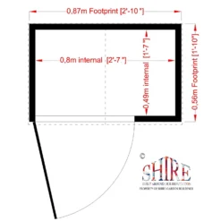 Shire Tool Store Overlap - 3x2ft 13 Shire Tool Store Overlap - 3x2ft -Garden & Outdoor Store 12887191 4174851580713951