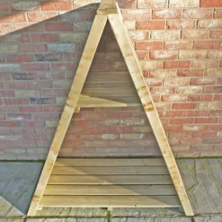 Shire Large Triangular Log Store -Garden & Outdoor Store 12887195 7504851584589471