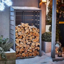 Shire Tall Wall Log Store - 3x1.5ft -Garden & Outdoor Store 12887202 1504910901538437
