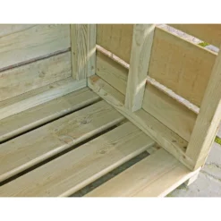 Shire Tall Wall Log Store - 3x1.5ft -Garden & Outdoor Store 12887202 2104851593390721