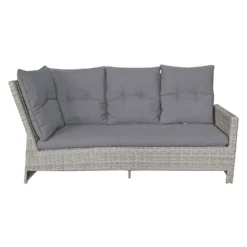 Mortimer Grey Rattan Garden Corner Sofa Set -Garden & Outdoor Store 12887790 1225047776496014