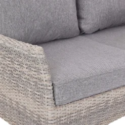 Florence 4 Seater Grey Rattan Garden Sofa Set -Garden & Outdoor Store 12887803 8364843689671637